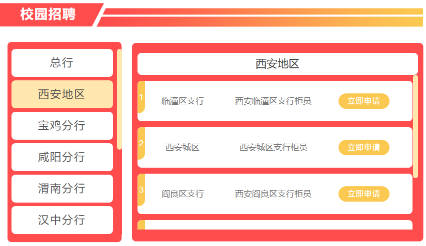 2022長(cháng)安銀行校園、社會(huì )招聘公告