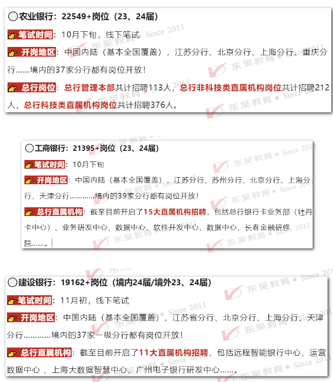 　　#1六大行2024全球秋招 　　瘋狂撈人！